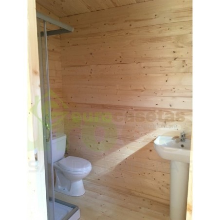 CASA DE MADERA  "VALENCIA" 40 m2- 44 mm
