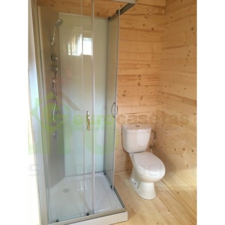 CASA DE MADERA  "VALENCIA" 40 m2- 44 mm