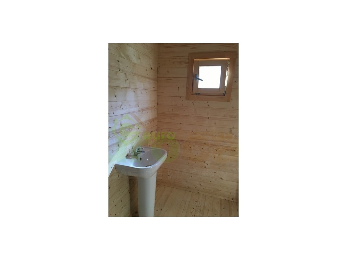 CASA DE MADERA  "VALENCIA" 40 m2- 44 mm