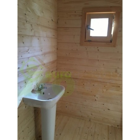 CASA DE MADERA  "VALENCIA" 40 m2- 44 mm