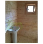 CASA DE MADERA  "VALENCIA" 40 m2- 44 mm