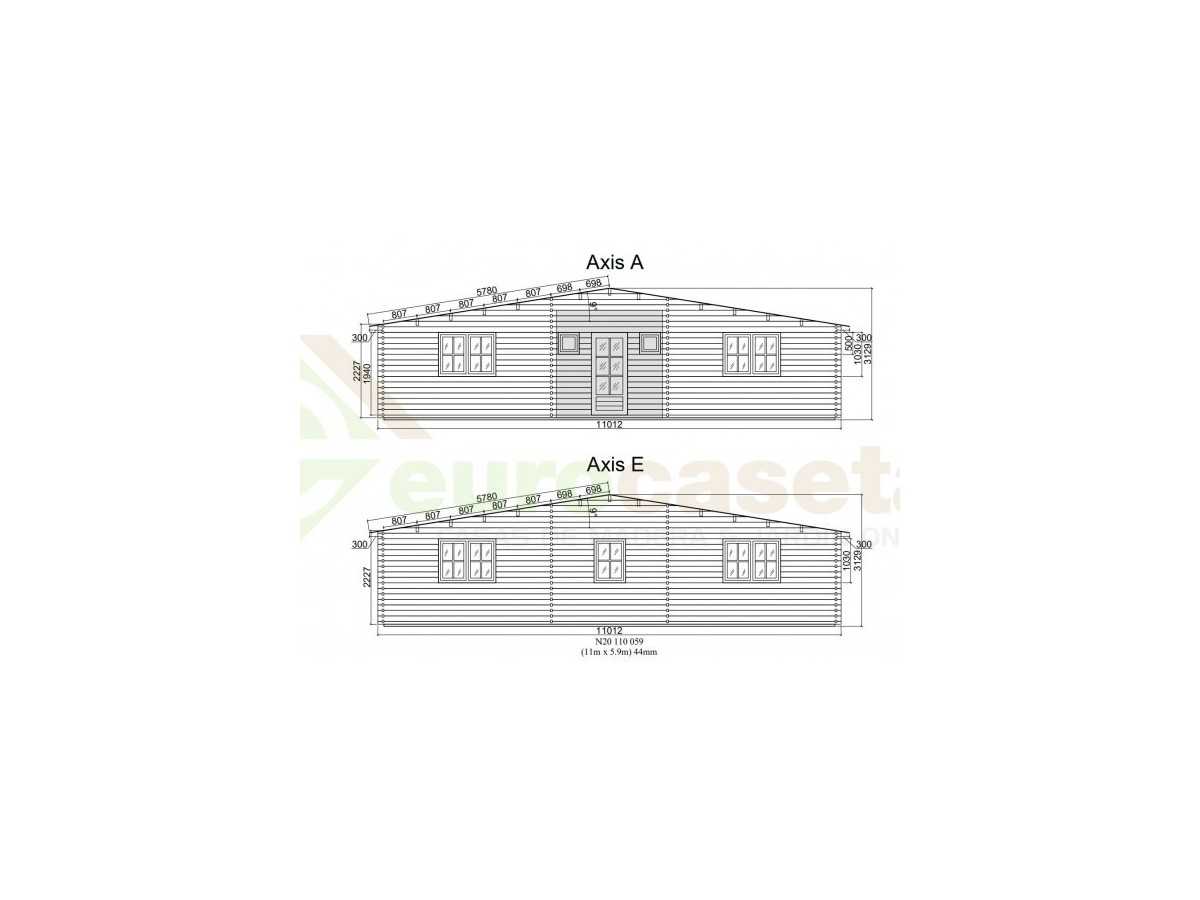 Casa de madera KRISTI