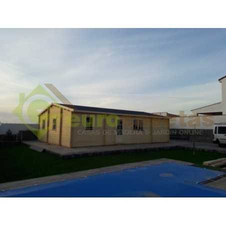 Casa de madera "RADO 72 m2" - 44mm