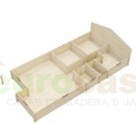 Casa de madera "MALLORCA, 72 m2" - 44mm