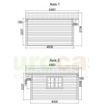 4x4 wooden housewife