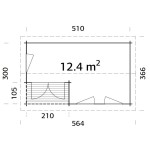 Galpões de jardim / susanna 12,4 m2