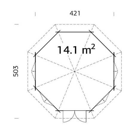 Hanna Pavilion Housing 14.1 m2