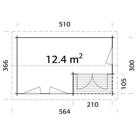 Garden cases / SUSANNA 12.4 m2