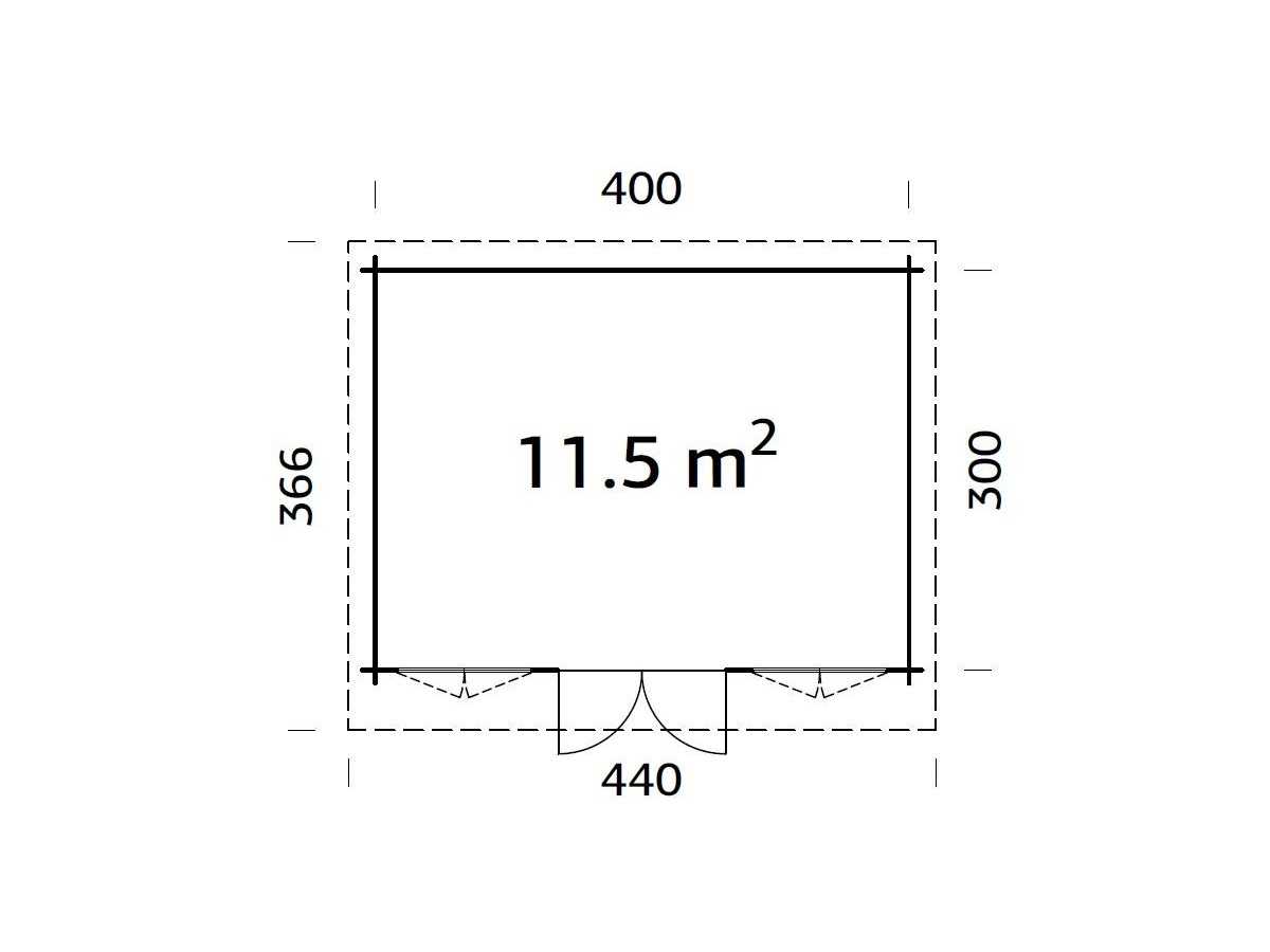 Garden cases / LISA 11,5 m2