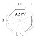 Caseta pabellon  VERONICA 4    9,2 m2