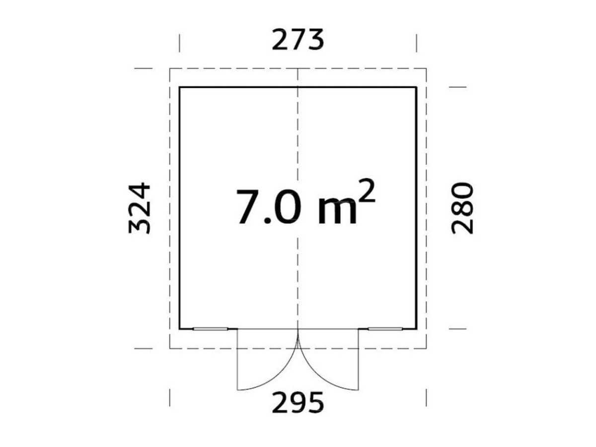 Trastero de madera  DAN 7,5 m2
