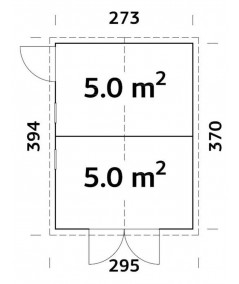 Trastero de madera   DAN 9.9 m2