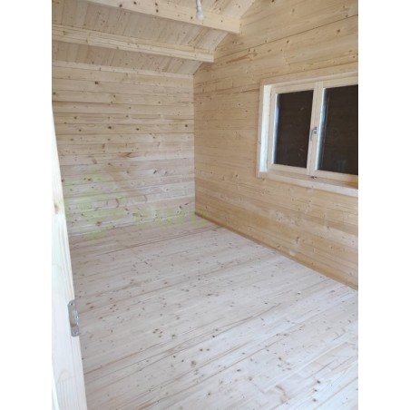 Maisons en bois à double mur / en Floride - 44-50-44mm