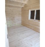 Maisons en bois à double mur / en Floride - 44-50-44mm