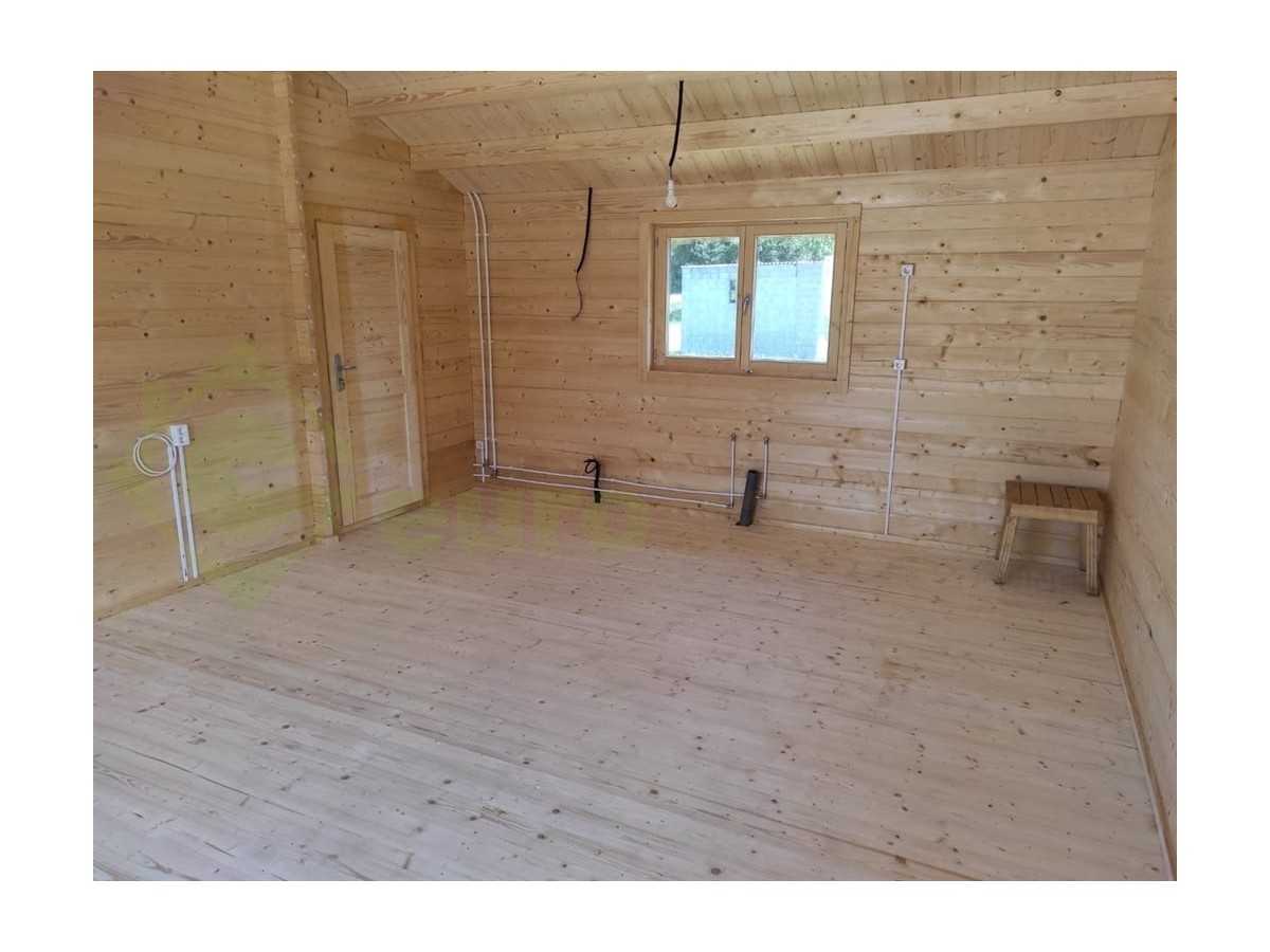Casas de madera en doble pared / FLORIDA - 44-50-44mm