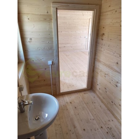 Maisons en bois à double mur / en Floride - 44-50-44mm
