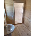 Casas de madera en doble pared / FLORIDA - 44-50-44mm