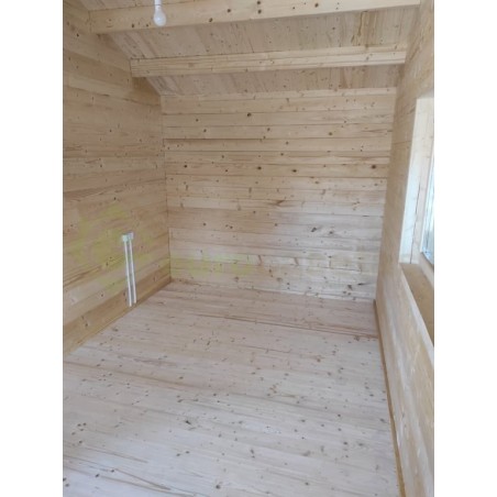 Maisons en bois à double mur / en Floride - 44-50-44mm