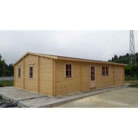 Casa de madera "RADO 72  m2" - 44mm