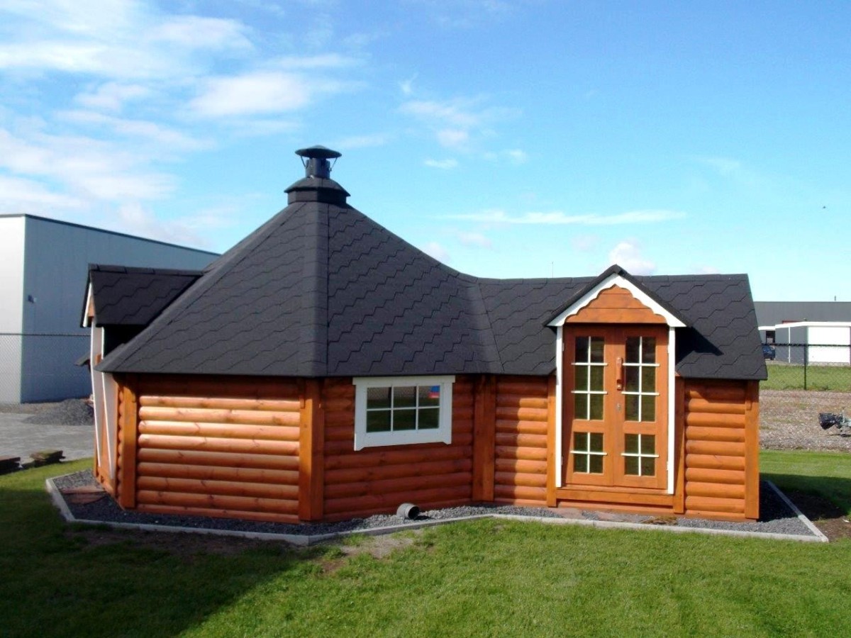 Caseta de madera "Grill Cabin 16.5 PLUS "