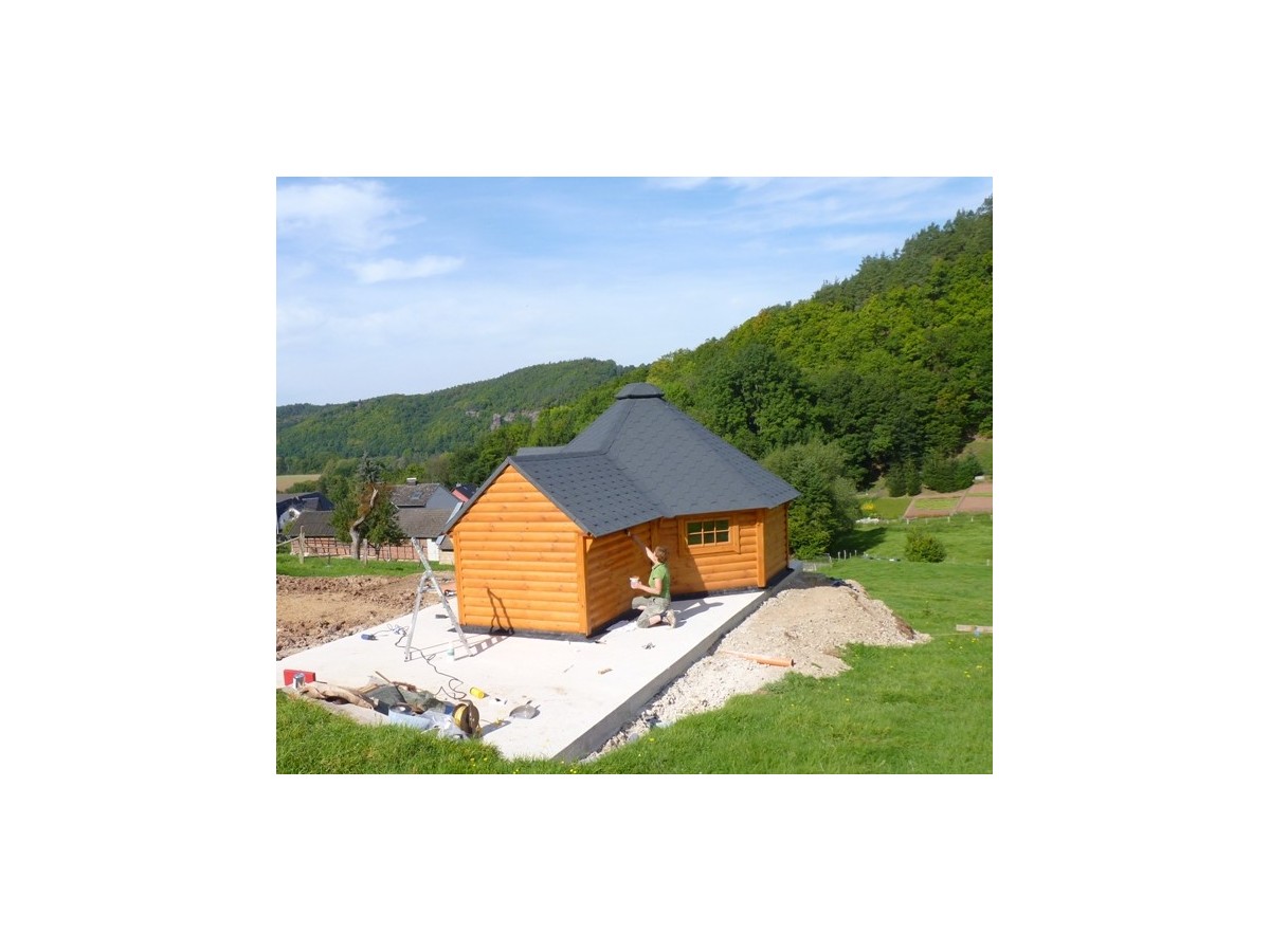 Caseta de madera "Grill Cabin 16.5 PLUS "