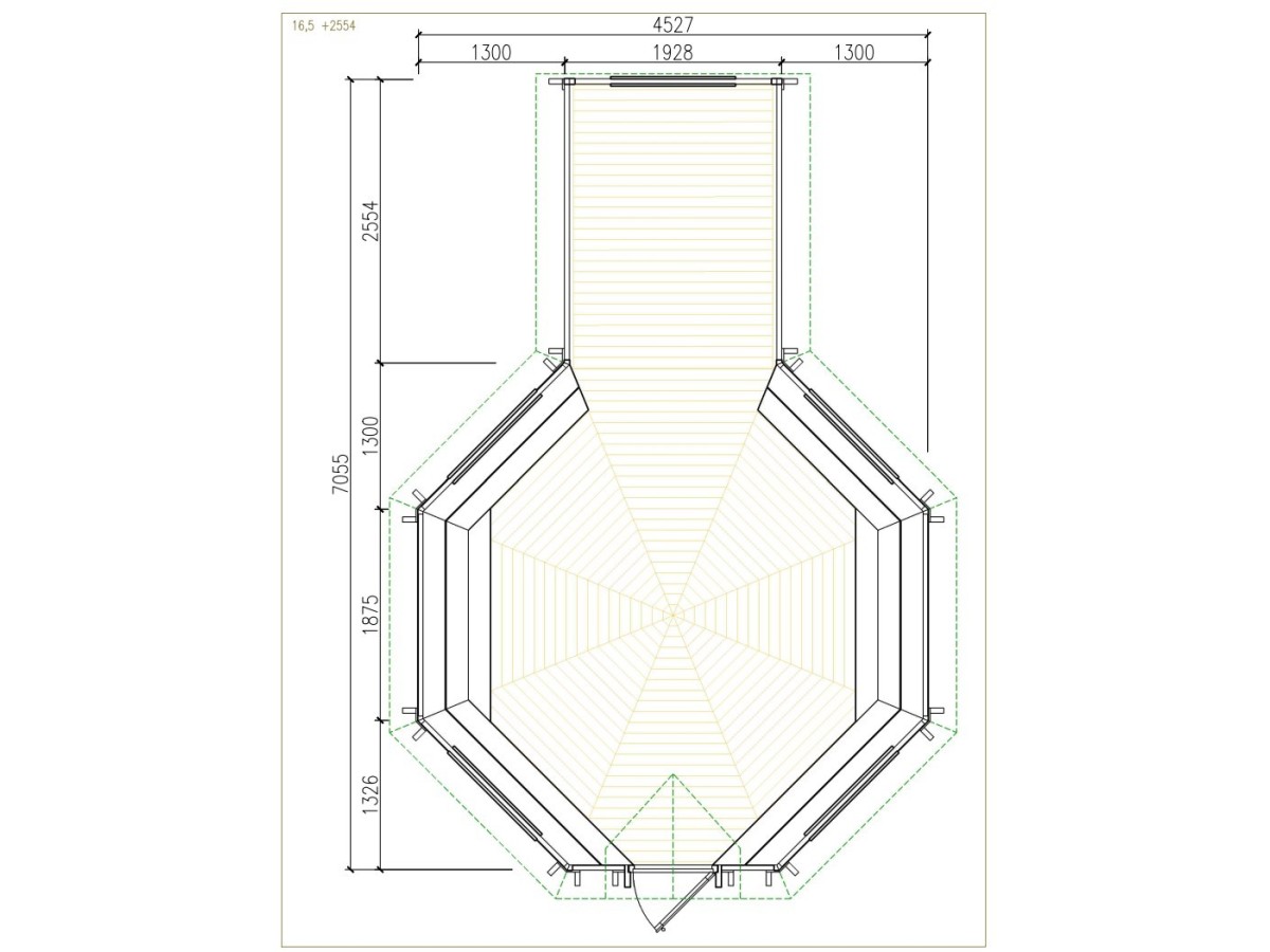 Booth en bois "Cabine Grill 16.5 Plus"