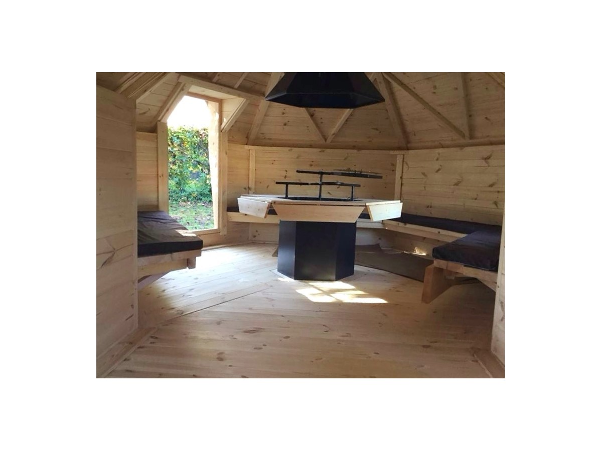 Booth en bois "Cabine Grill 16.5 Plus"