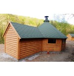 Wooden booth "Grill Cabin 16.5 Plus"