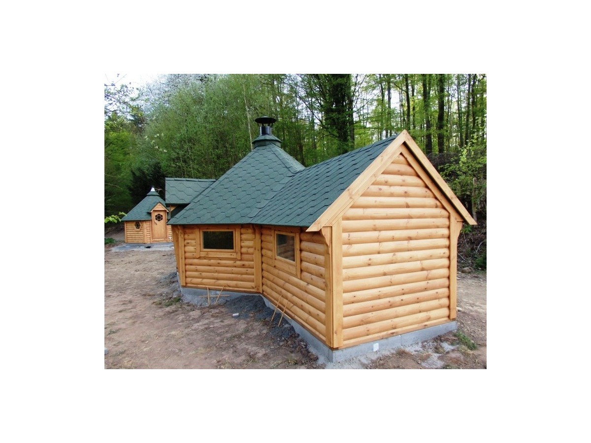 Booth en bois "Cabine Grill 16.5 Plus"