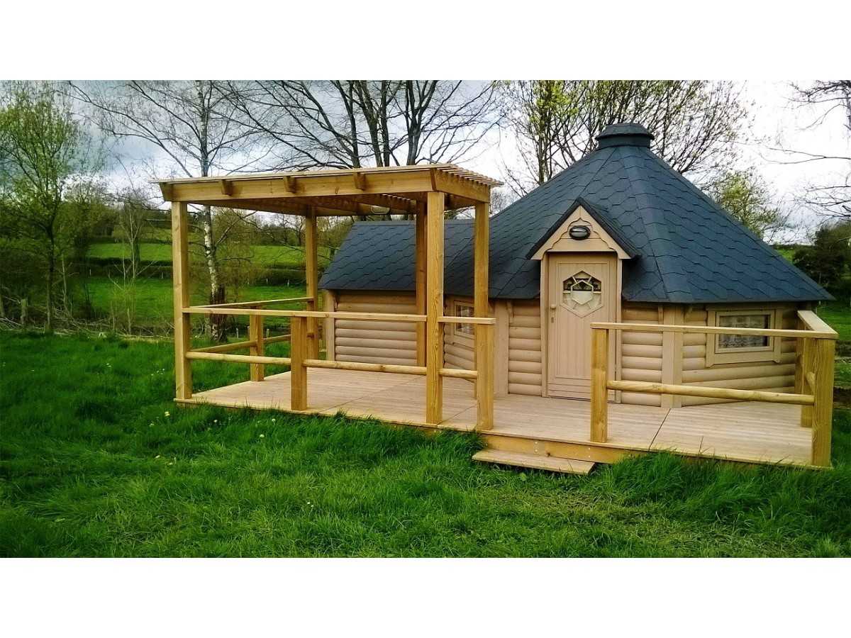 Caseta de madera "Grill Cabin 16.5 PLUS 2.5"