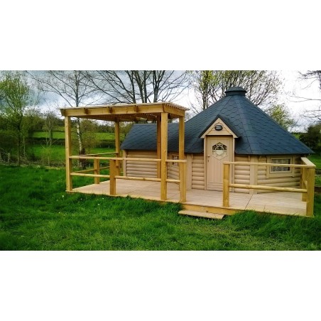 Caseta de madera "Grill Cabin 16.5 PLUS 2.5"