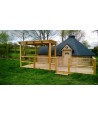 Caseta de madera "Grill Cabin 16.5 PLUS 2.5"