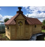 Caseta de madera "Grill Cabin 9.2 PLUS 2.5"