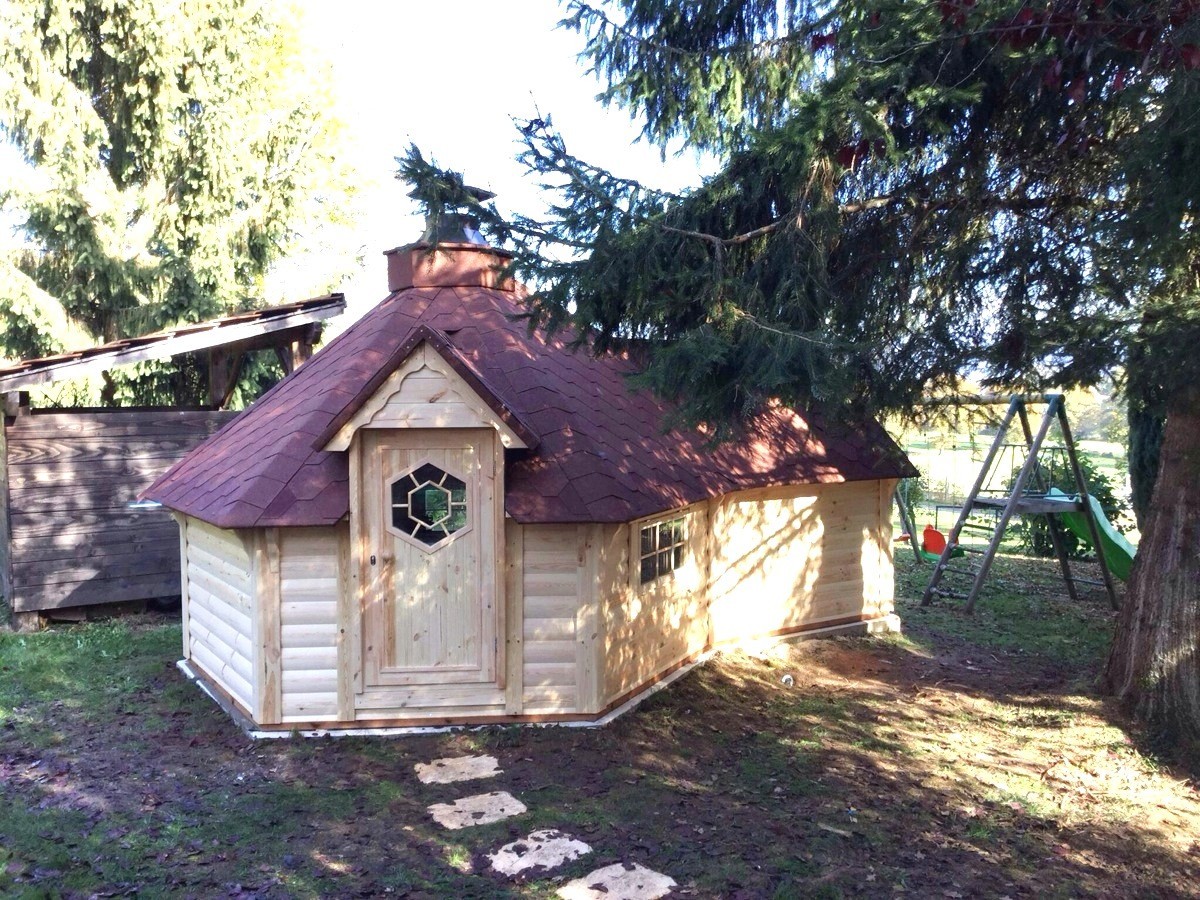 Caseta de madera "Grill Cabin 9.2 PLUS 2.5"