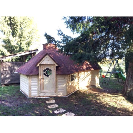 Caseta de madera "Grill Cabin 9.2 PLUS 2.5"