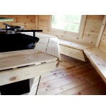 Caseta de madera "Grill Cabin 9.2 TWIN"