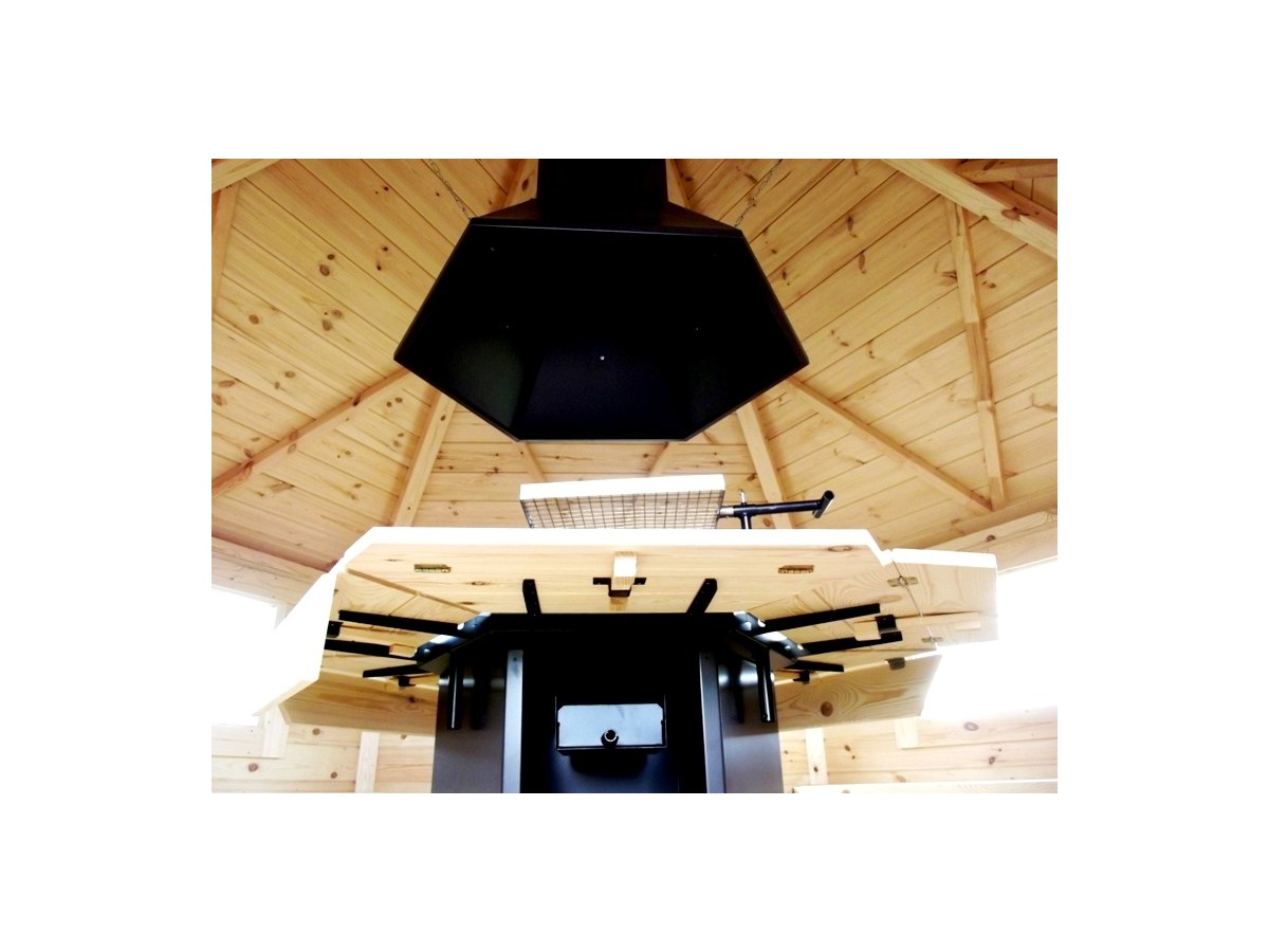 Caseta de madera "Grill Cabin 9.2 TWIN"