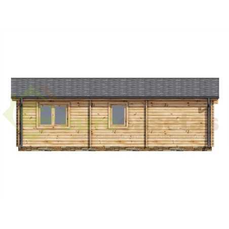 CASA DE MADERA  "ALMERIA " - 44 mm