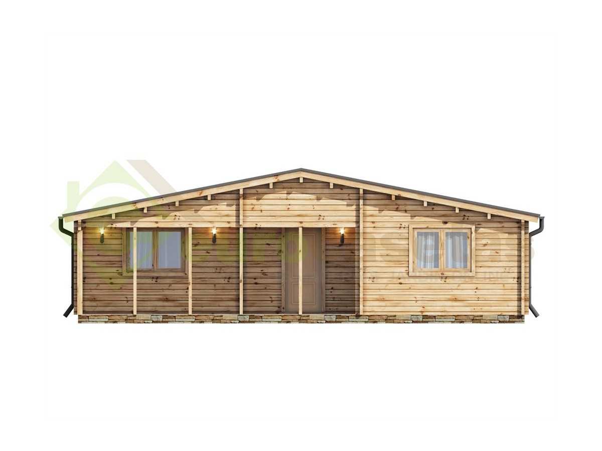 CASA DE MADERA "JENNIFER " - 44 mm
