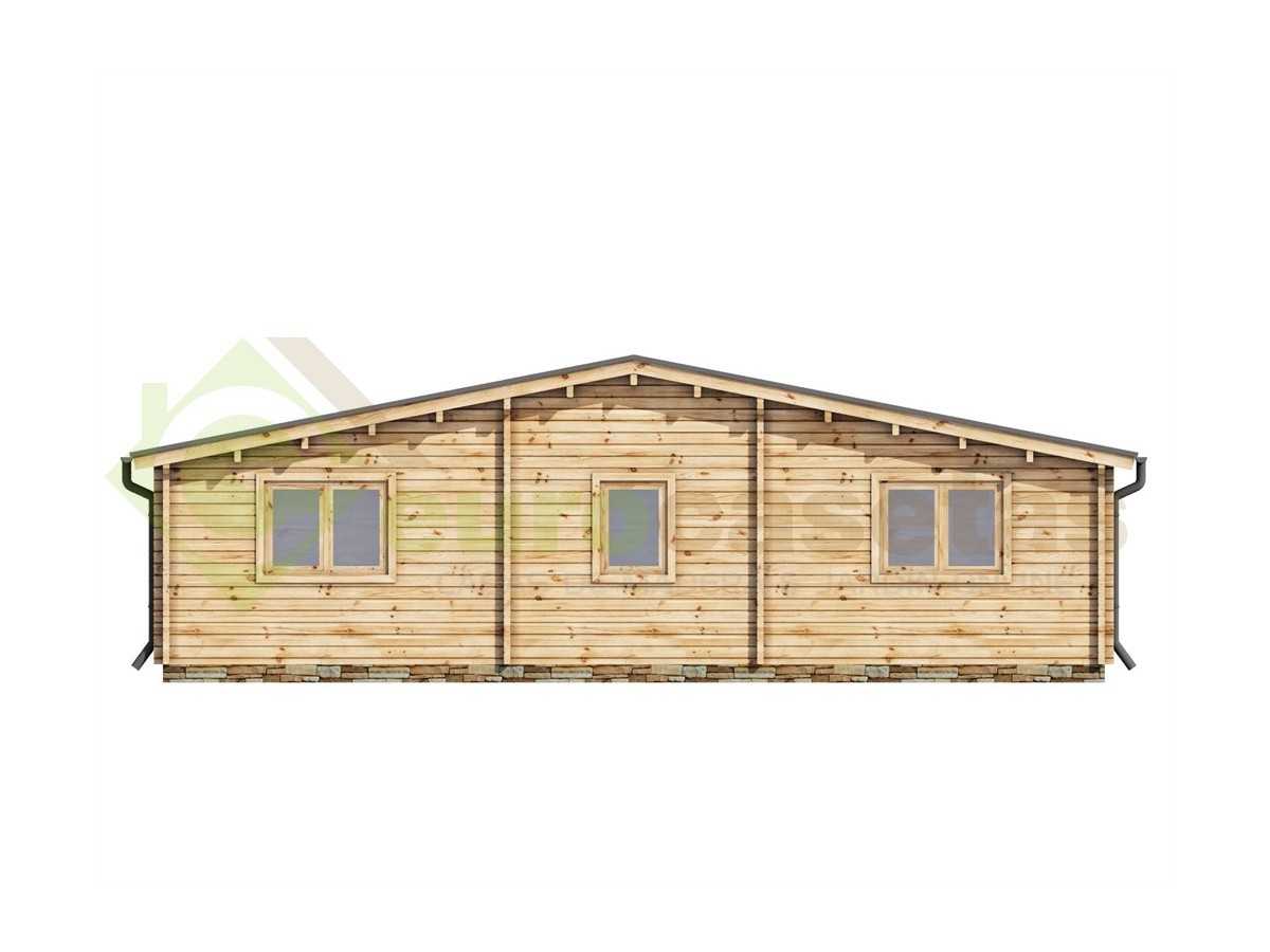 CASA DE MADERA "JENNIFER " - 44 mm