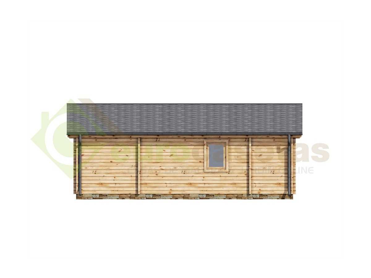 CASA DE MADERA "JENNIFER " - 44 mm