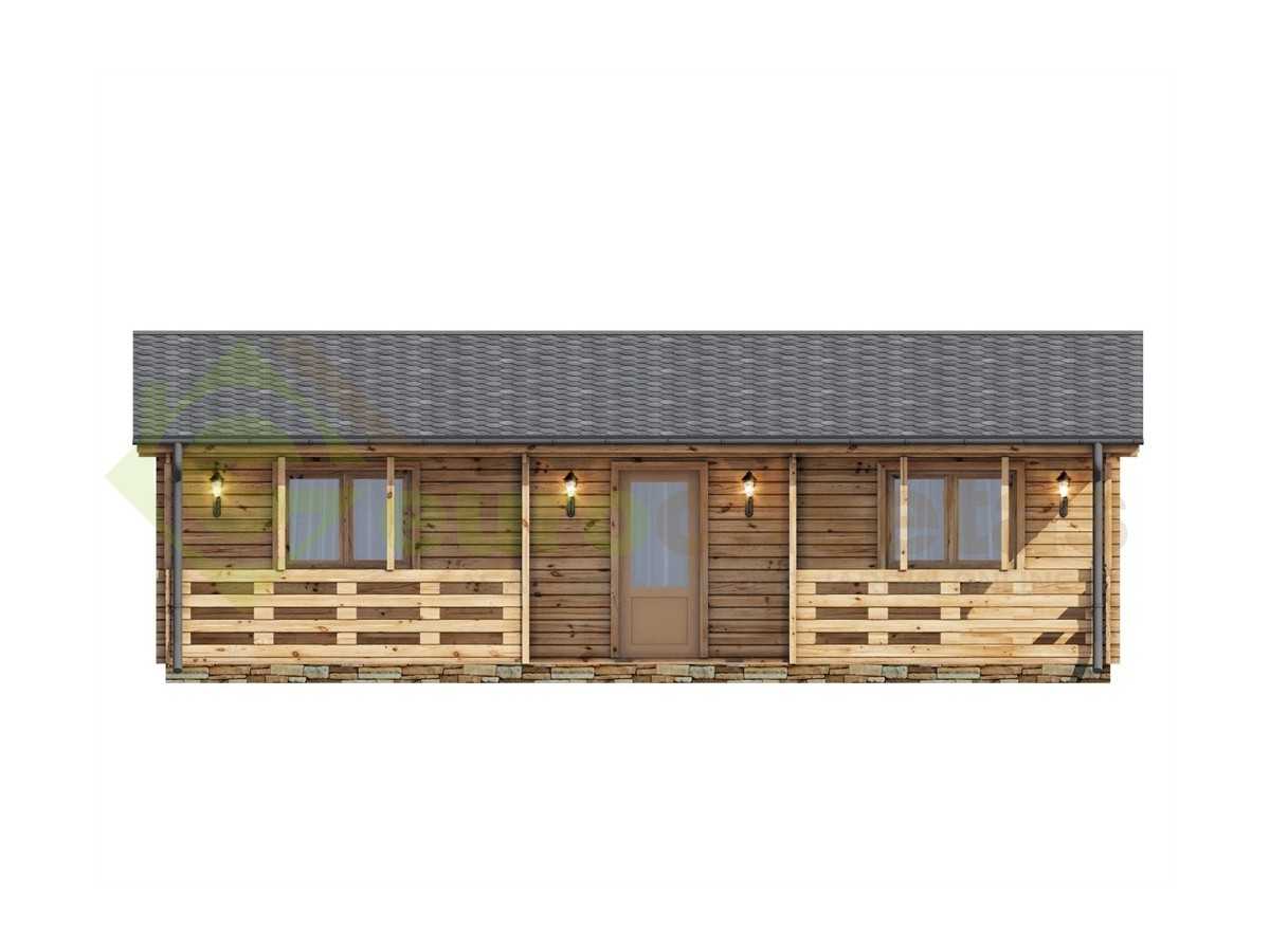 CASA DE MADERA "MAGDA " - 44 mm