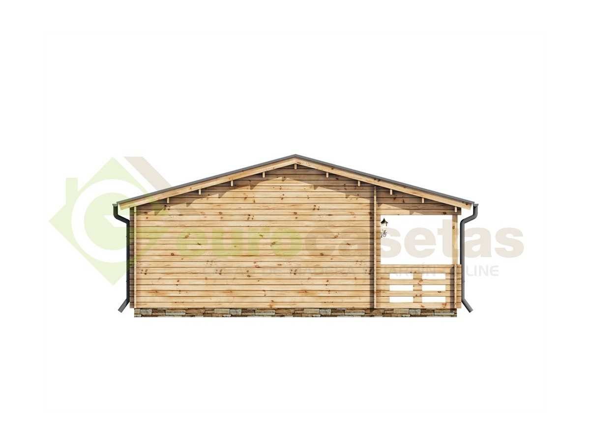 CASA DE MADERA "MAGDA " - 44 mm