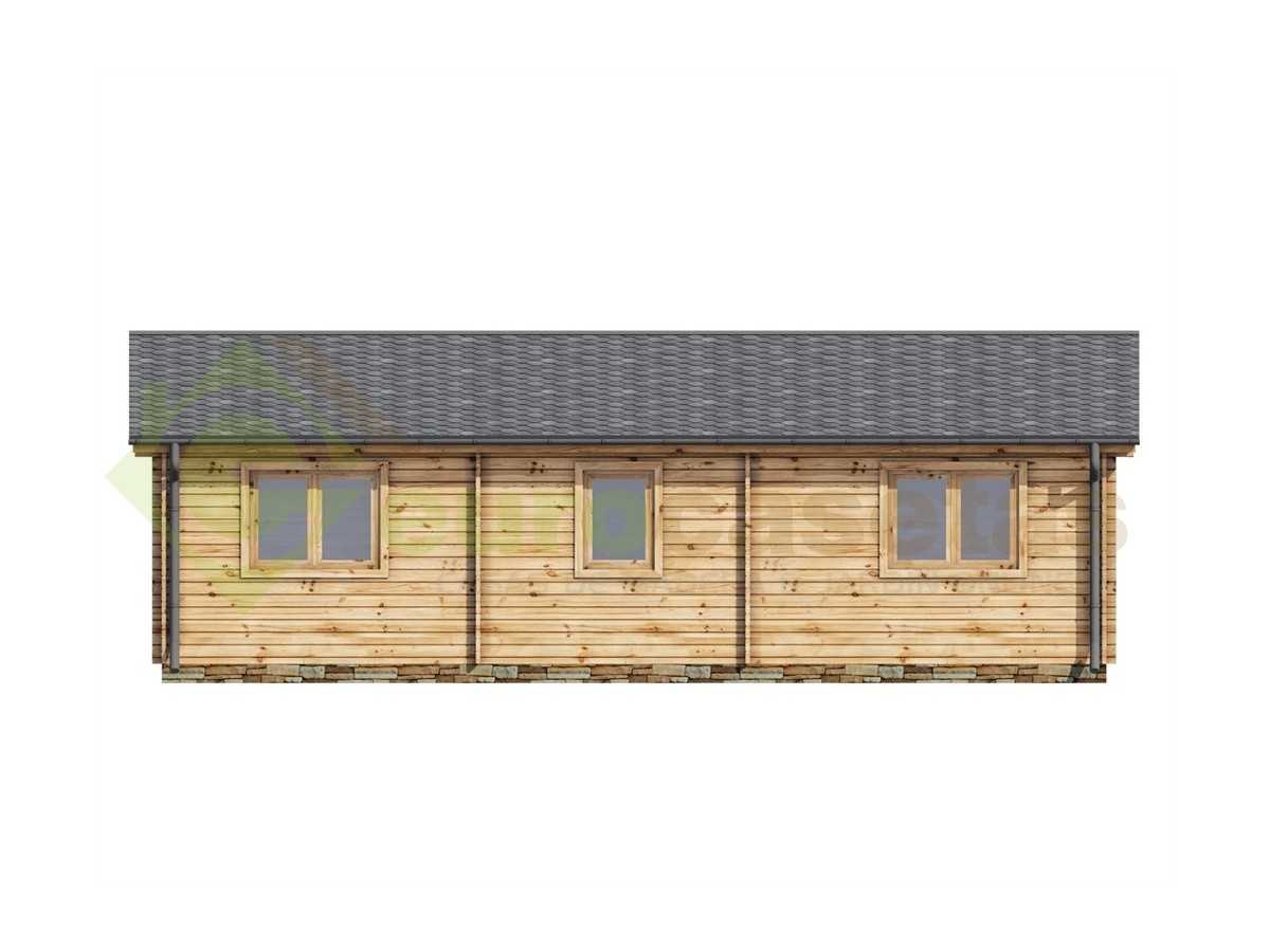 CASA DE MADERA "MAGDA " - 44 mm