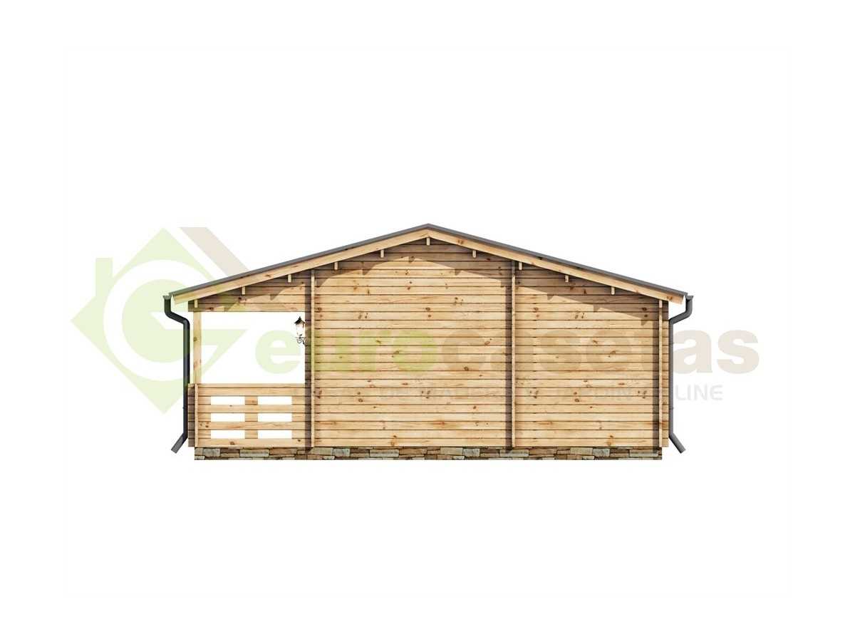 CASA DE MADERA "MAGDA " - 44 mm