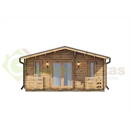 Casa de madera   "PADOVA PLUS  48 m2"