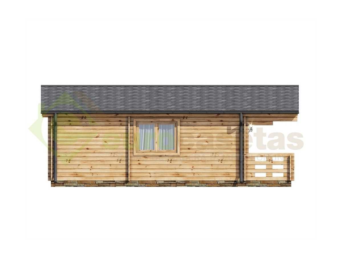 Casa de madera   "PADOVA PLUS  48 m2"