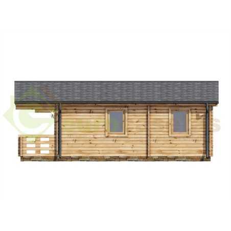 Casa de madera   "PADOVA PLUS  48 m2"