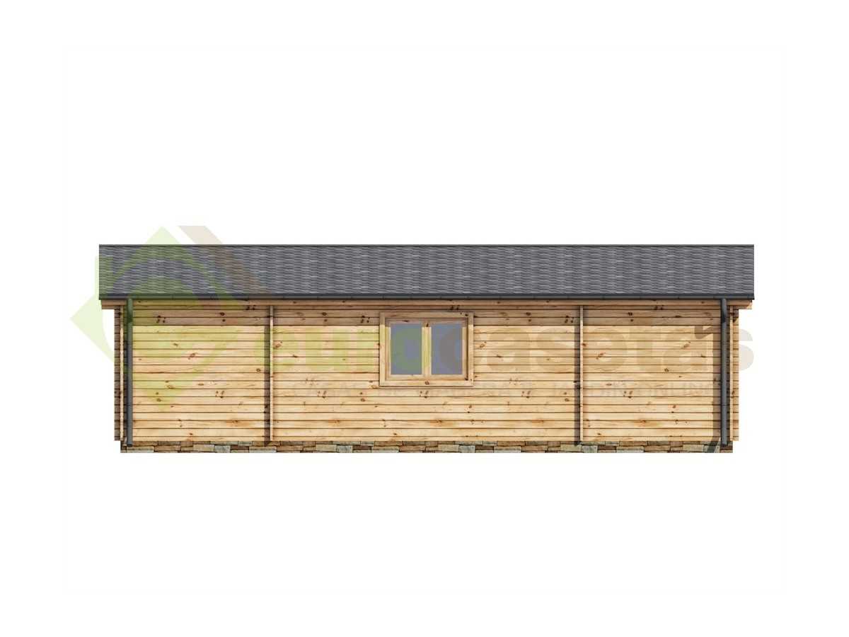 Casa de madera "RADO 72  m2" - 44mm