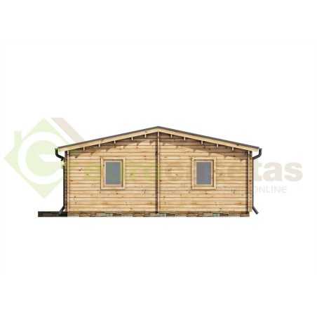 Casa de madera "RADO 72  m2" - 44mm